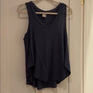 Blue tank top